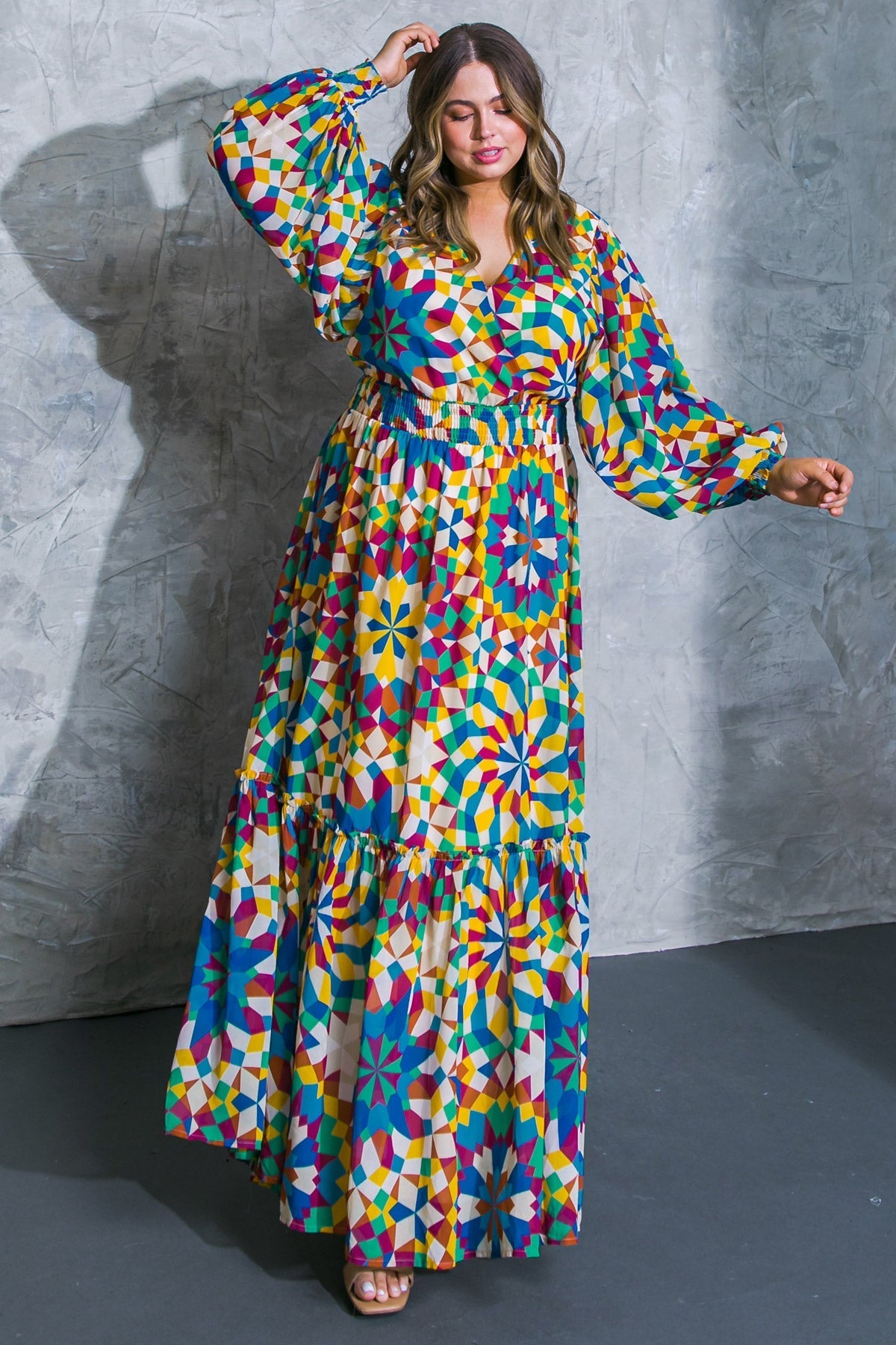 EVERYTHING I LOVE WOVEN MAXI DRESS Flying Tomato